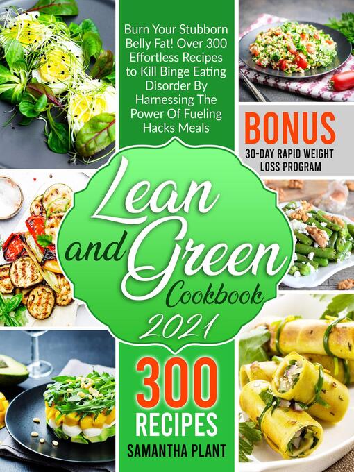 Title details for Lean and Green Cookbook 2021 by Samantha Plant - Available